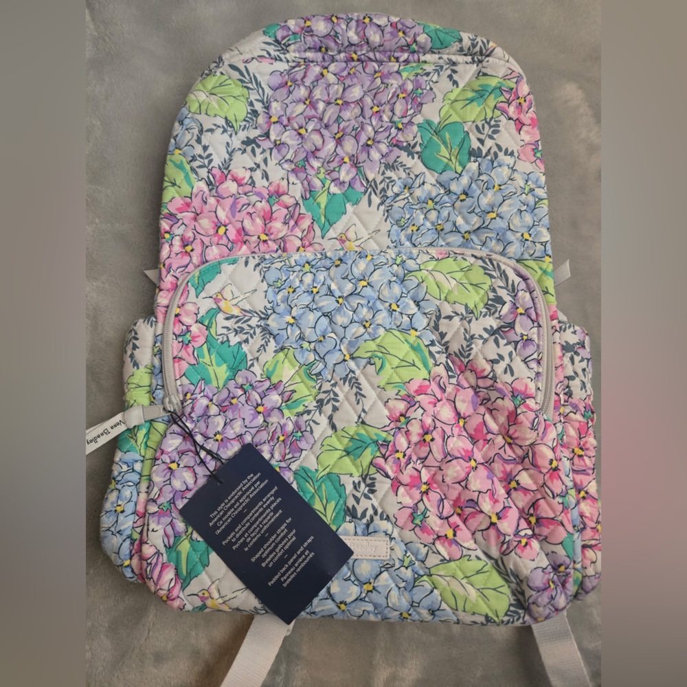 Vera Bradley Floral Quilted Backpack